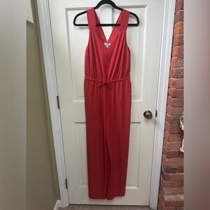 Athleta Red Jumpsuit
